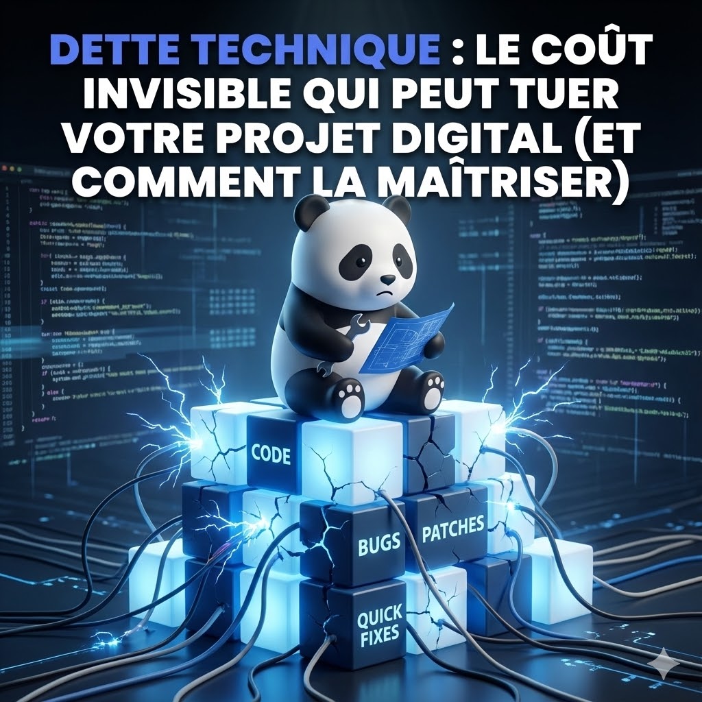 Dette technique : le coût invisible qui peut tuer votre projet digital (et comment la maîtriser)